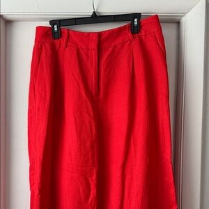 LOFT Bold Red Garment - size 10